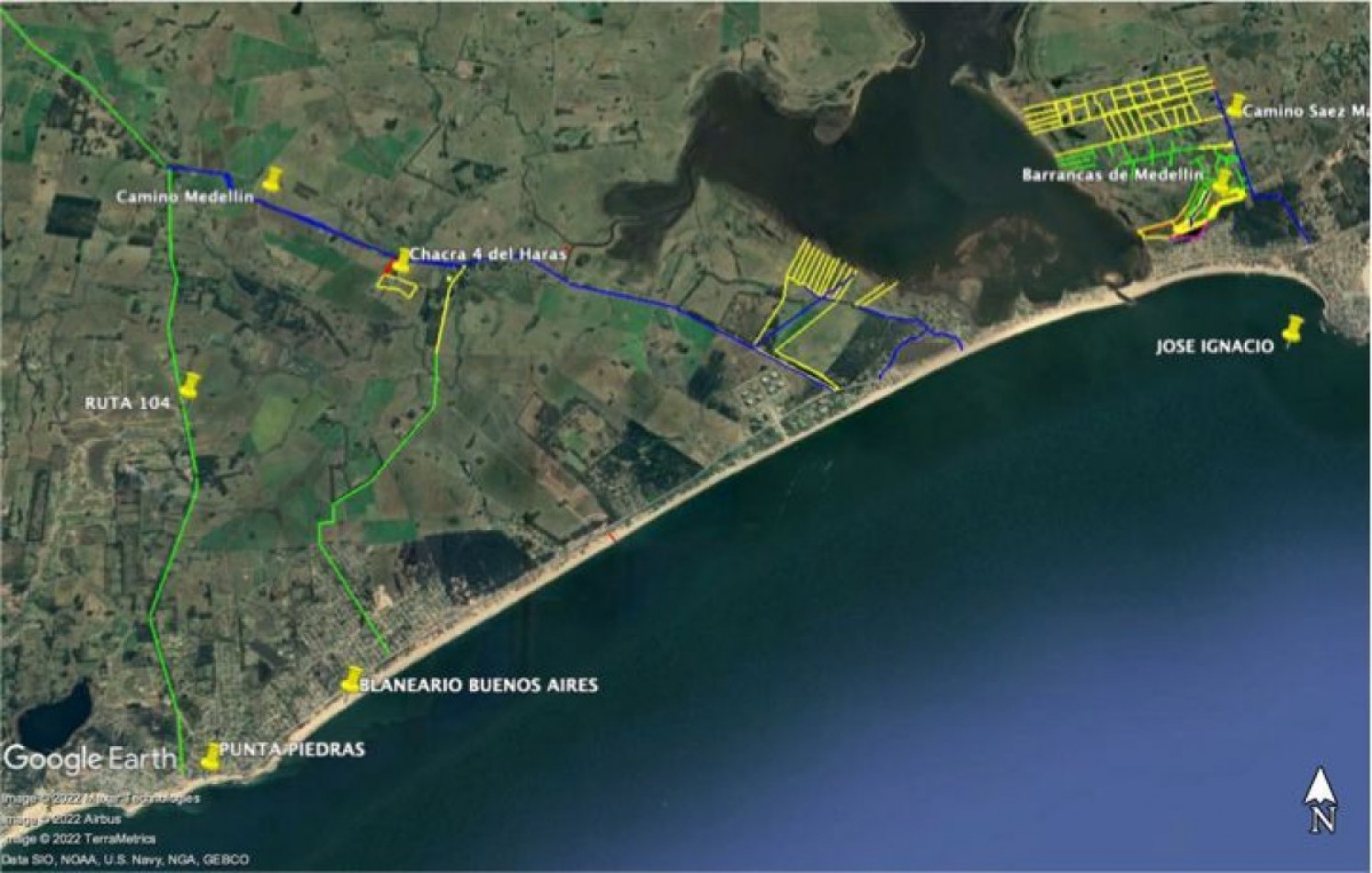 Ferme de 5 hectares sur la route de Medellin, pres du Polo Jose Ignacio