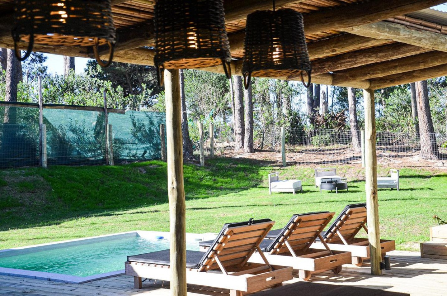 Maison de 3 chambres avec jardin et piscine dans une residence securisee a Jose Ignacio.